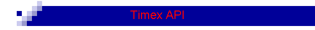 Timex API